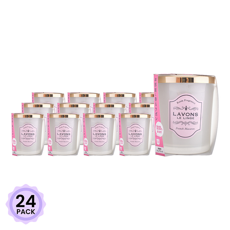 LAVONS 방향제 프렌치 마카롱 5.3 온스*24 팩