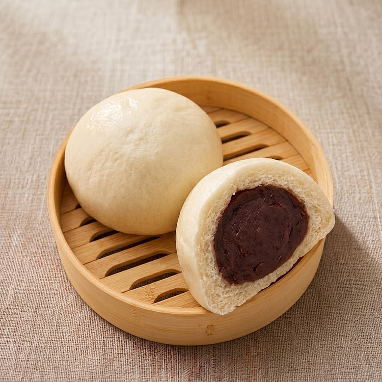 Red Bean Steamed Bun 2pcs 500 g