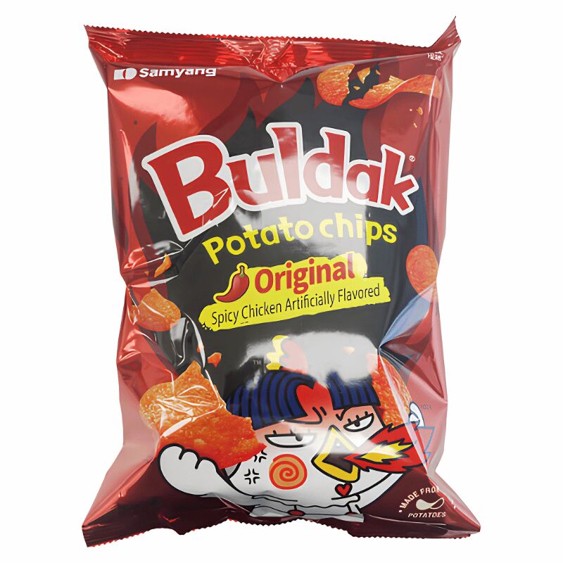 Samyang Buldak Spicy Chicken Potato Chips 120 g