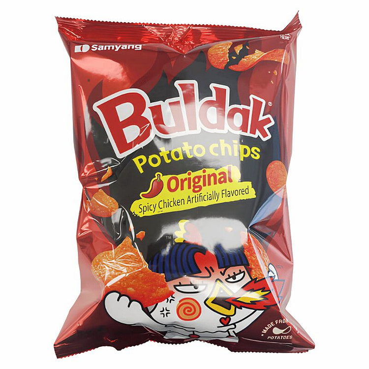 Samyang Buldak Spicy Chicken Potato Chips 120 g (min 2)