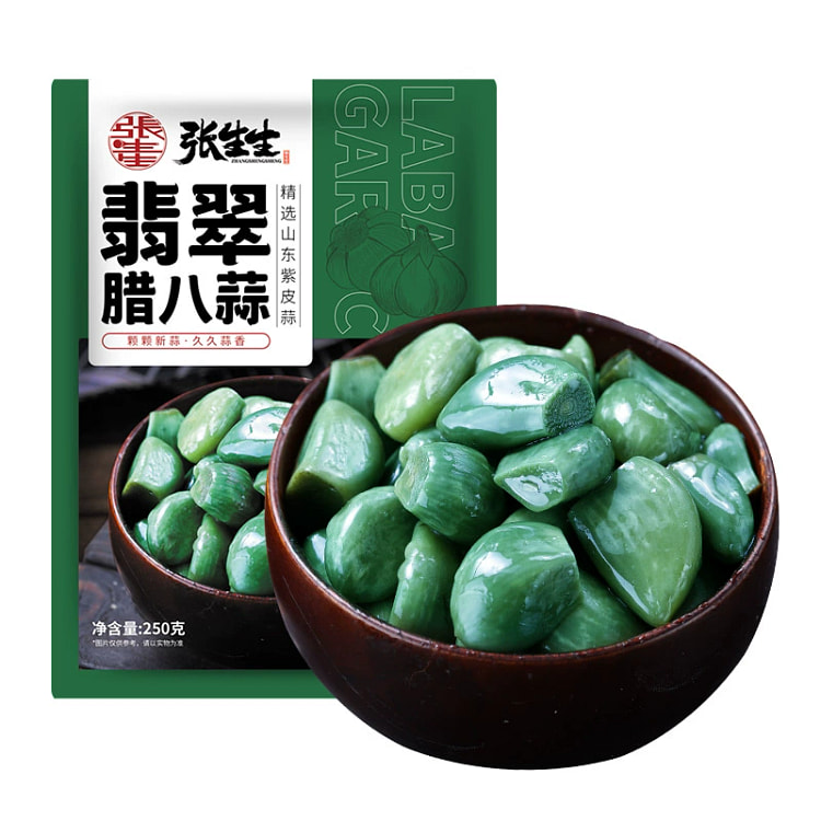 张生生翡翠腊八蒜咸菜下饭250g*1包