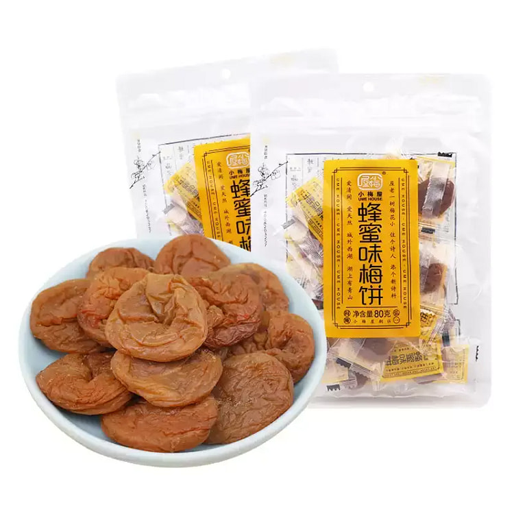 Xiaomei House Honey-flavored Plum Cake 80g x 3 80 g