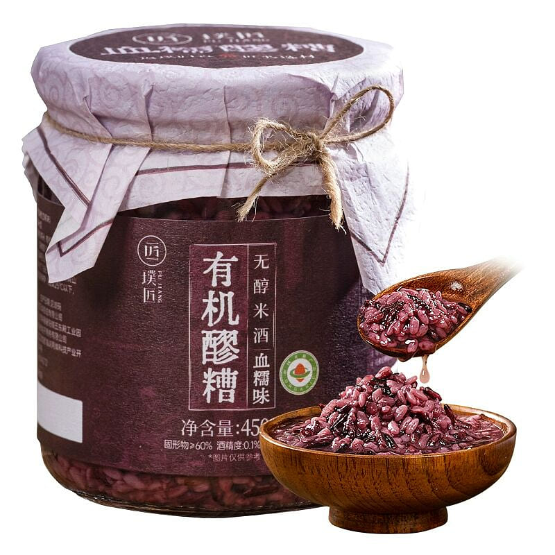 Pujiang organic blood glutinous rice wine 450 g