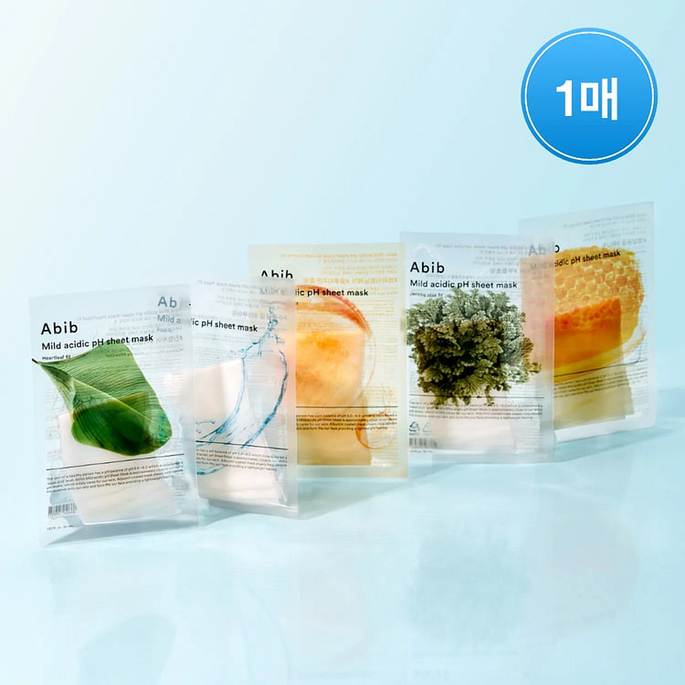 Abib Mild Acidic pH Sheet Mask Jericho Rose Fit 1P 1 each