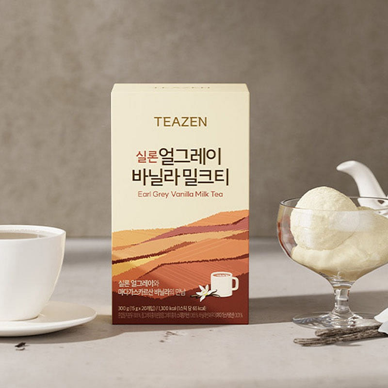 TEAZEN Kombucha Milk Tea Sri Lanka Earl Gray 1 box
