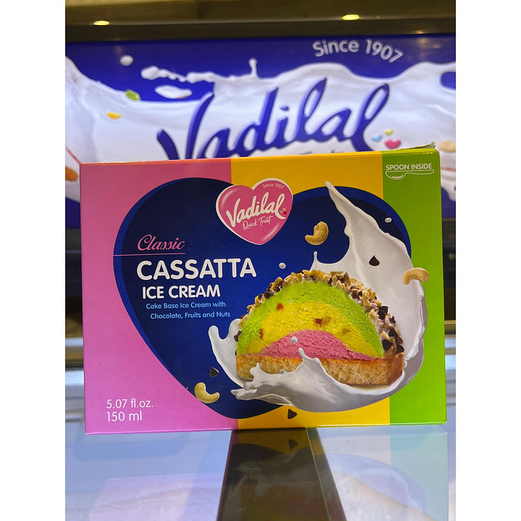 瓦迪拉尔经典卡萨塔冰淇淋 5 盎司