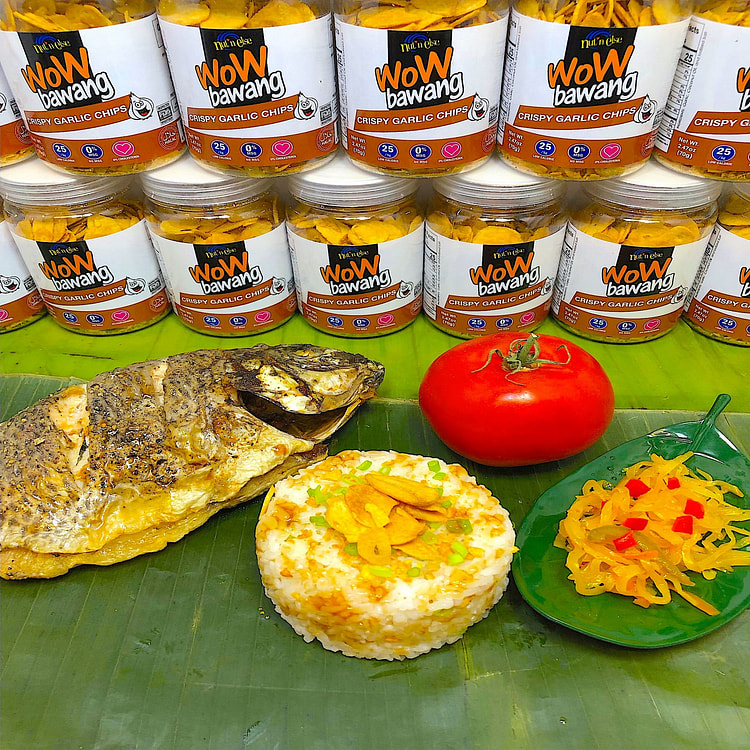 FILIPINO "BAWANG" GARLIC CHIPS DELICIOUS! 70 g