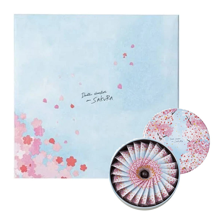 YOKU MOKU 樱花限定白巧克力曲奇 24片装