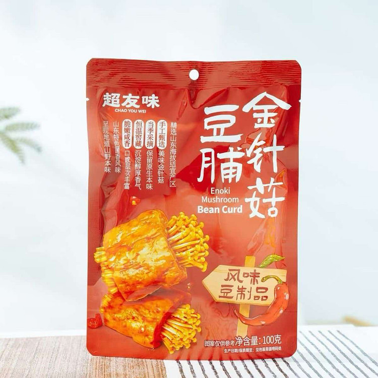 Chao You Wei Enoki Mushrooms with Dried Tofu 100g 100 g