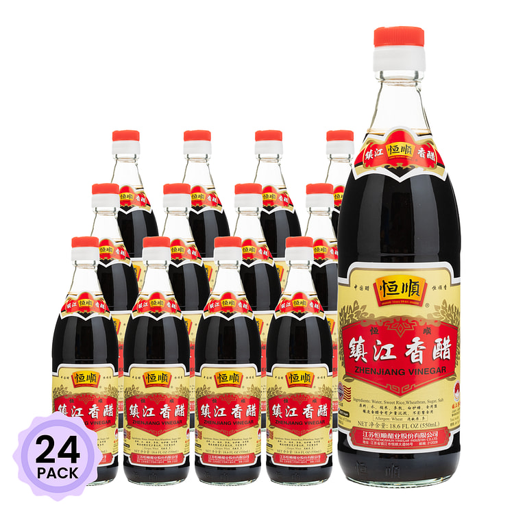 恒顺 镇江香醋 18.6 盎司*24 包