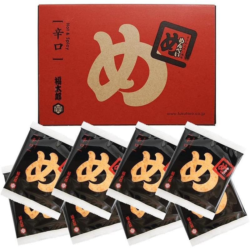 Fukutaro Menbei Spicy Mentaiko 8 Bags 1 each