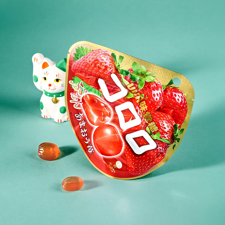 CORORO Gummy: Amaou Strawberry (6 Bags)