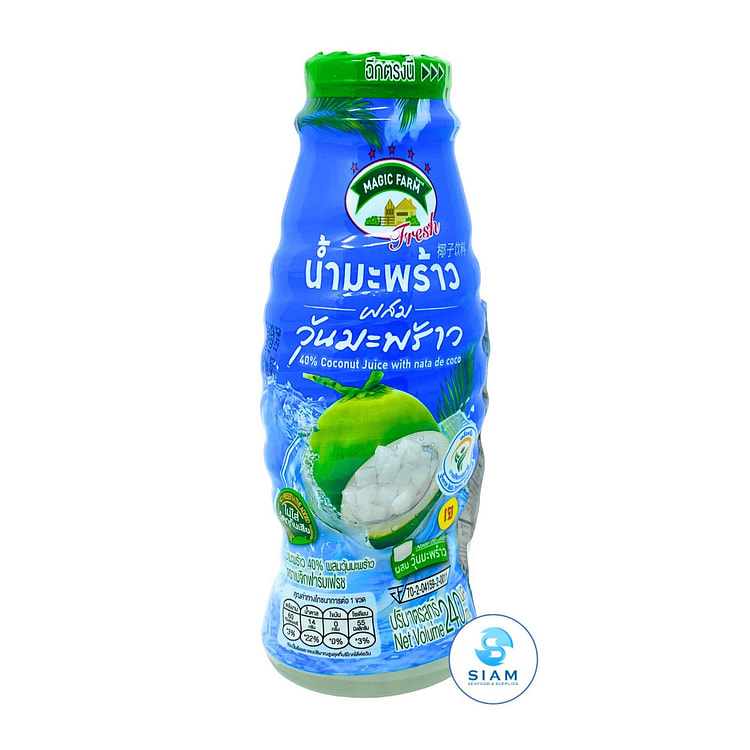 Magic Farm Fresh Coconut Juice with Nata De Coco 8.1 oz