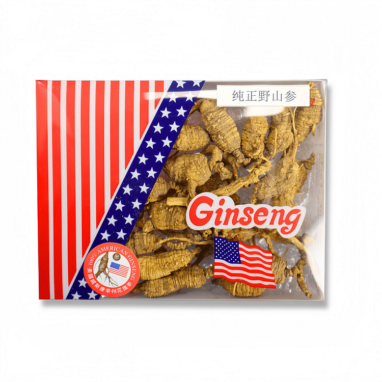 Pure Natural 40-Year Wild American Ginseng