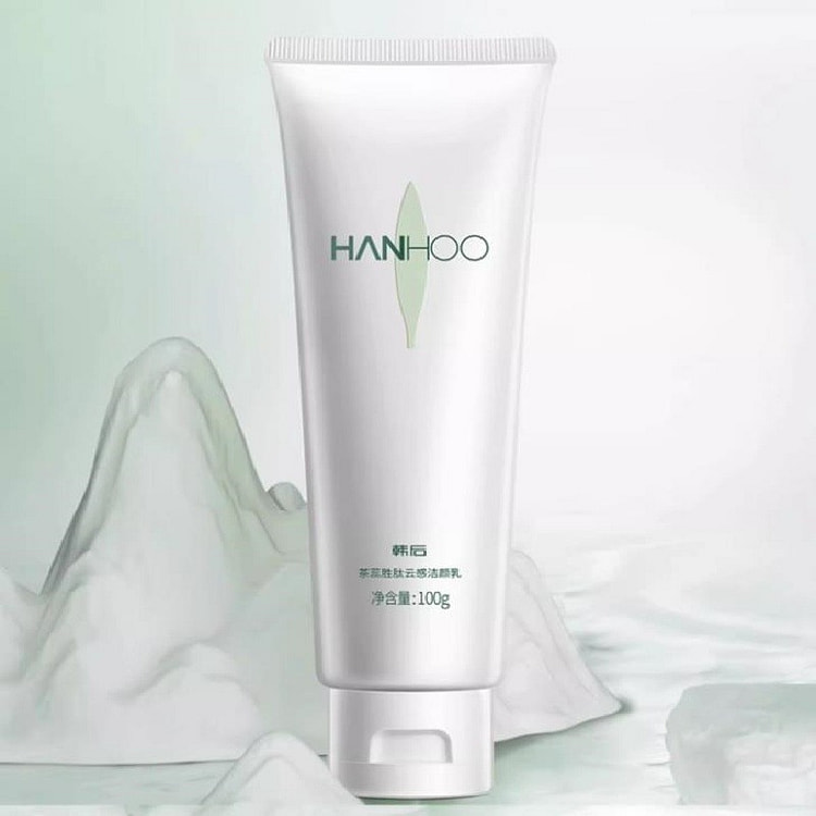 韩后 洗面奶 茶蕊深层清洁卸妆氨基酸100g/瓶 100 克