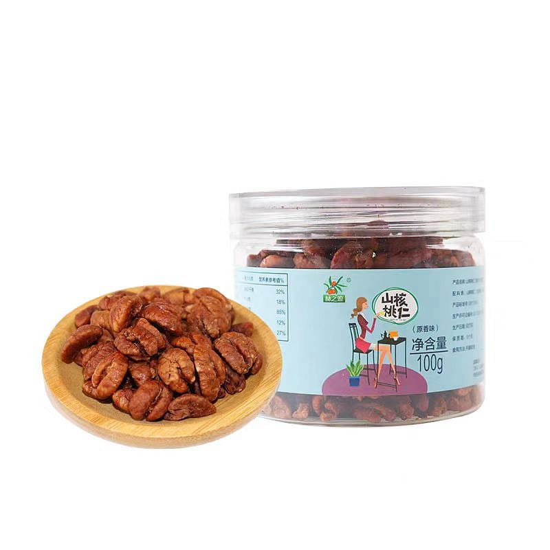Lin Zhi Yuan Pecan meat 100g*1 can 100 g