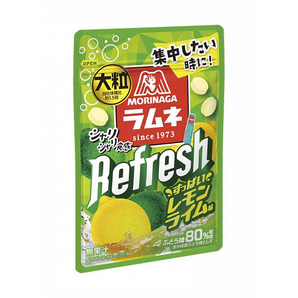 Morinaga Large Ramune Lemon Lime Candy 28g 1 each