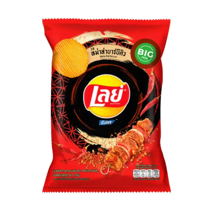 乐事麻辣烧烤味薯片 44 克