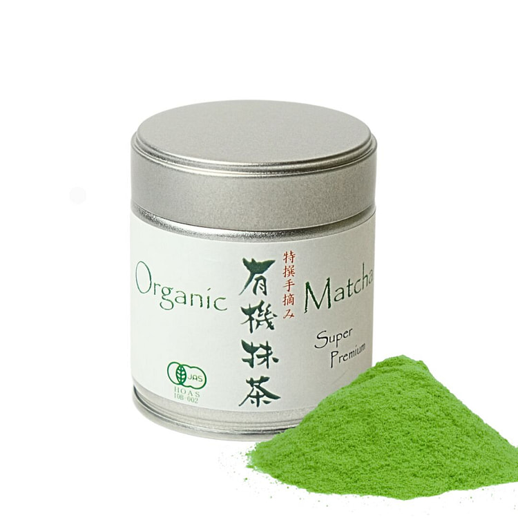 西出旭松园 罐装手摘有机抹茶粉 40g