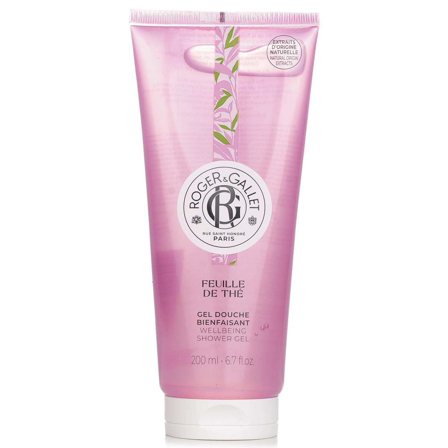 Roger & Gallet Feuille De The Wellbeing Shower 200 ml