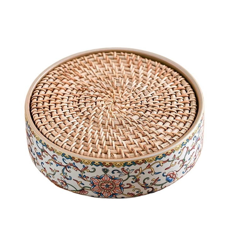 Storage type dry teapot 14 * 4cm 1 box