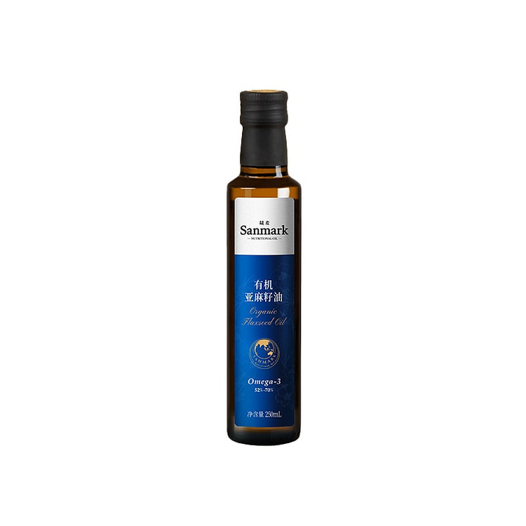 晟麦有机亚麻籽油 250ml 1 瓶
