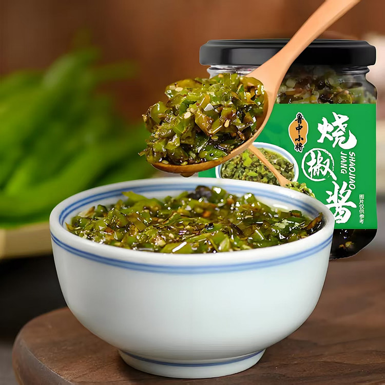 鲁中小将烧椒酱110g每瓶共2瓶