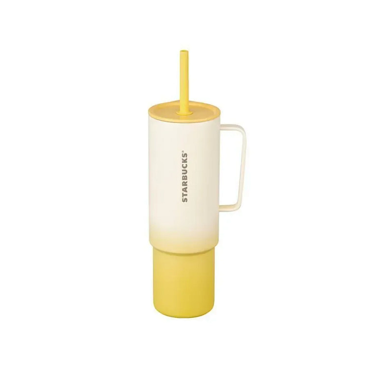 星巴克韩国 2025 花市系列 MiiR 手把冷杯 932 毫升