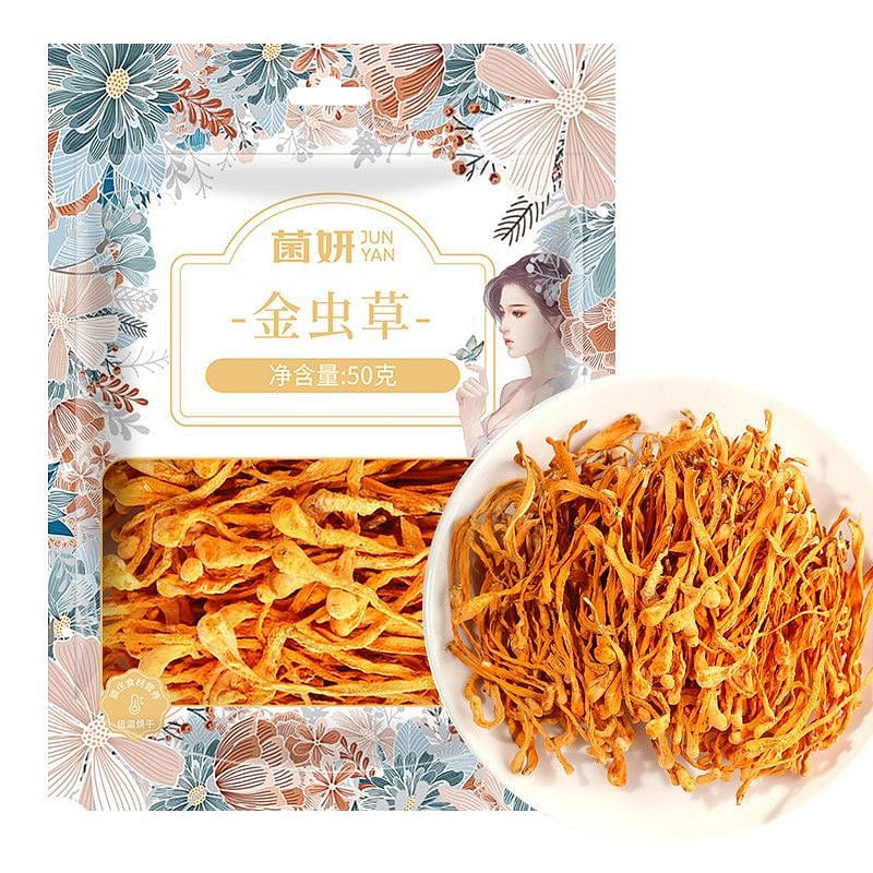50g of Mycelium-cultivated Cordyceps Flower 1 pack