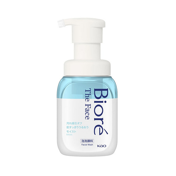 Biore The Face Foam Facial Cleanser Moist