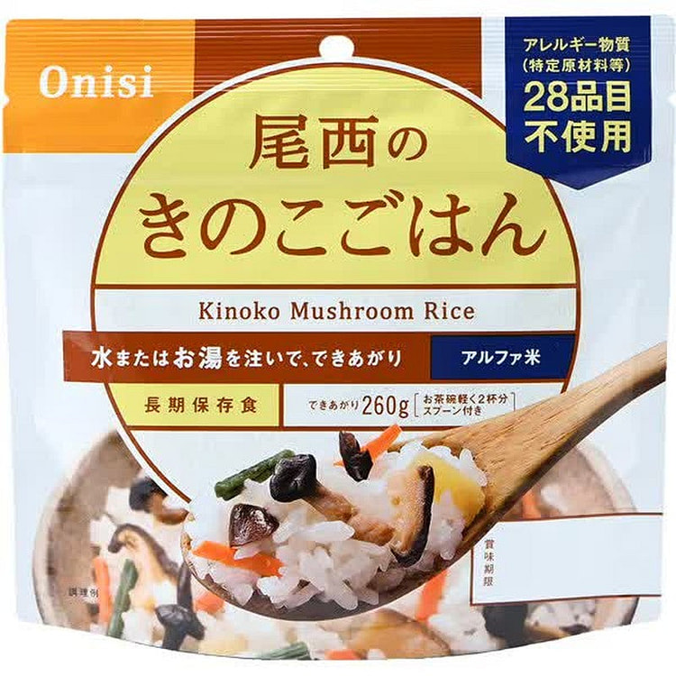 大西食品 大西蘑菇饭 1人份