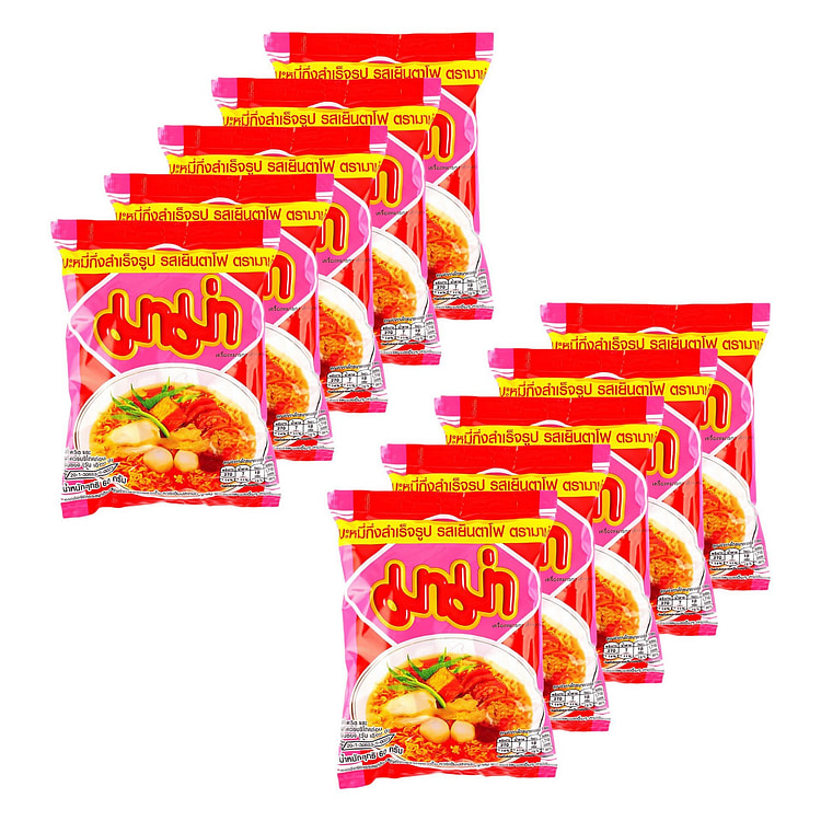 [MAMA] YenTaFo Instant Noodles - 60g Pack of 10 1 each
