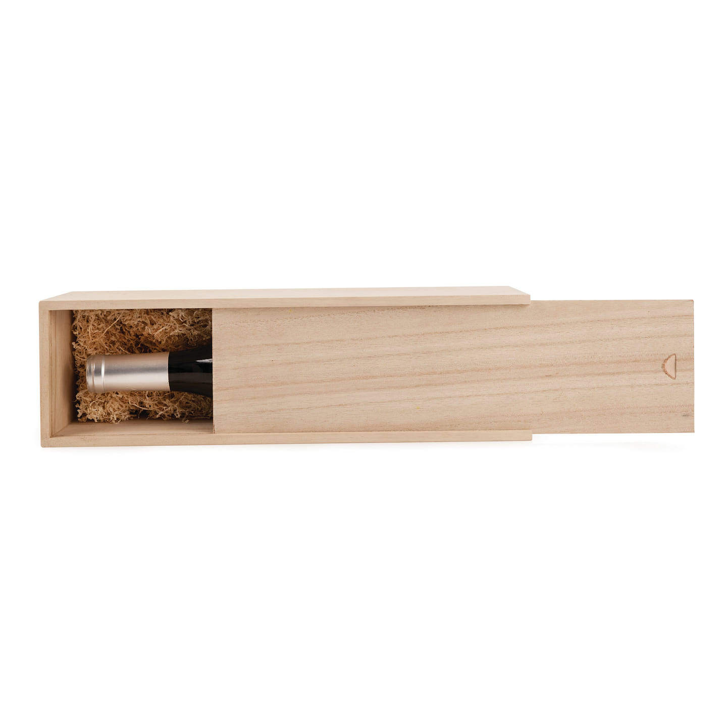 1-Bottle Wooden Wine Box by Twine® 1 each