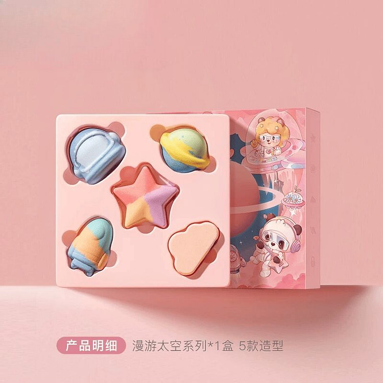 贝德美沐浴球漫游太空礼盒6件套*1盒 1 盒