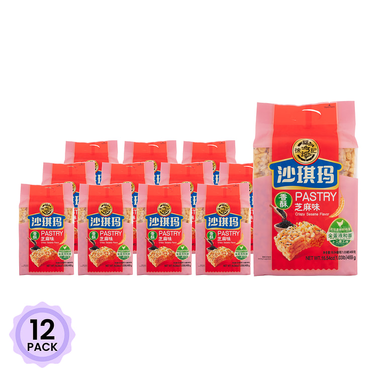 徐福记 芝麻沙琪玛 469 克*12 包