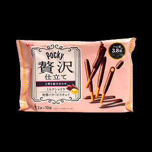 Glico Pocky etravagantly delicious silky chocolate cookie bar Milk chocolat