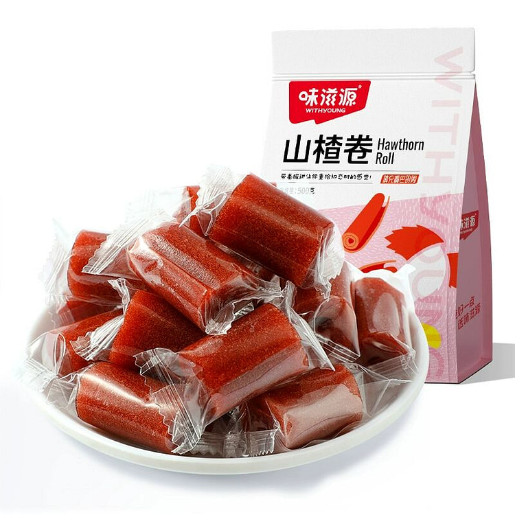 味滋源山楂卷袋装山楂条糕果丹皮