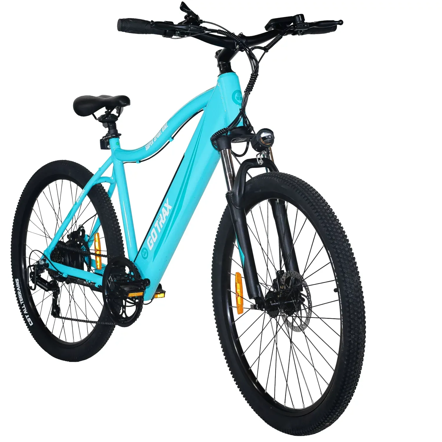 GOTRAX Emerge 26" Adult Electric Bike, 350W 20mph E-Bikes for Adult, Teal 1 each
