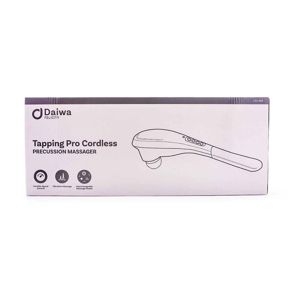 Daiwa Japan Tapping Pro, Cordless Handheld Percussion Massager 1 count