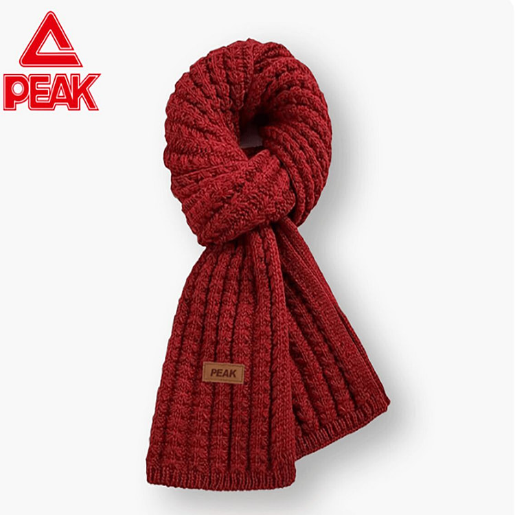 匹克保暖围巾冬季女针织围脖护颈加厚披肩 1 份