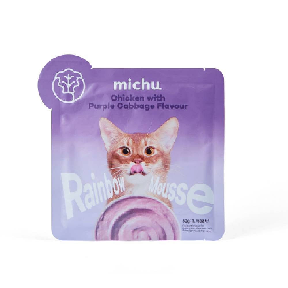 Michu 彩虹慕斯 - 鸡肉配紫甘蓝 1.3 磅