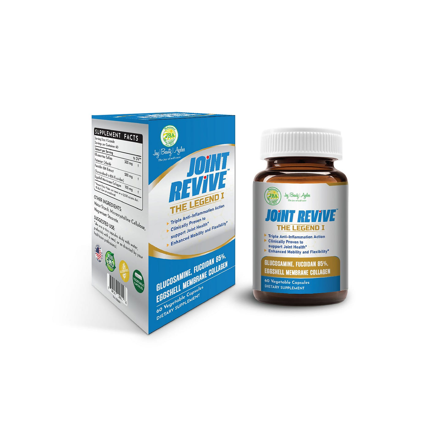 JBA JOINT REVIVE THE LEGEND I FUCOIDAN 85% Capsule 60 each