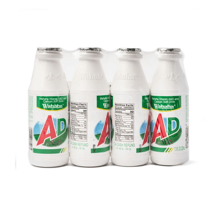娃哈哈 AD 钙奶 220ml4 支 1 包