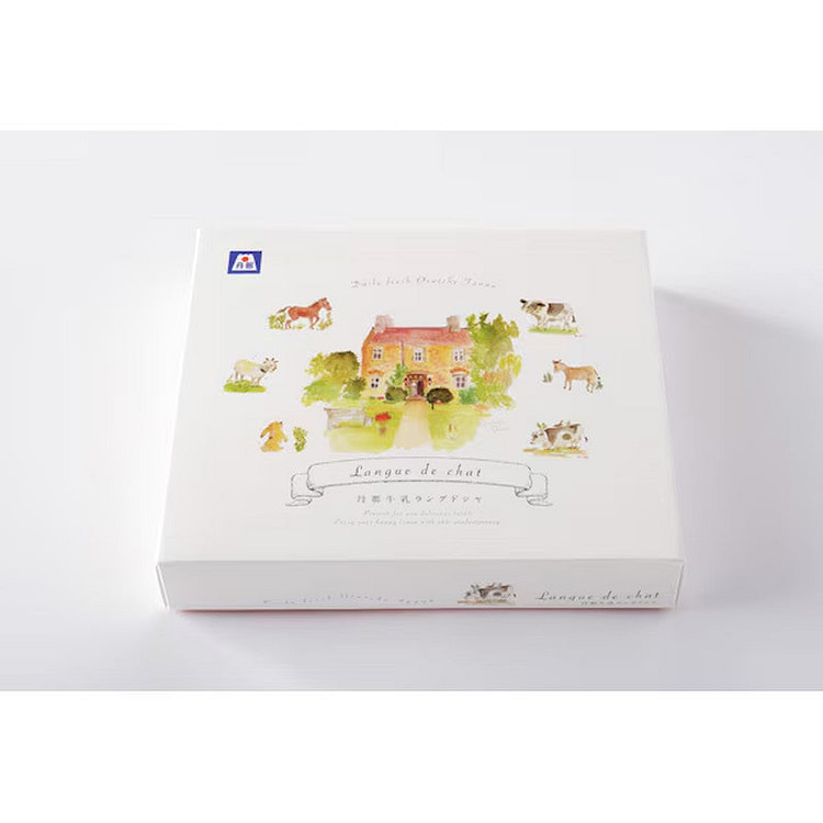 Rakunou Oukoku Tanna Milk Langue de Chat 10pc 1 each