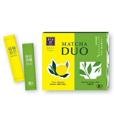 Jugetsudo MATCHA DUO Organic Yuzu Matcha