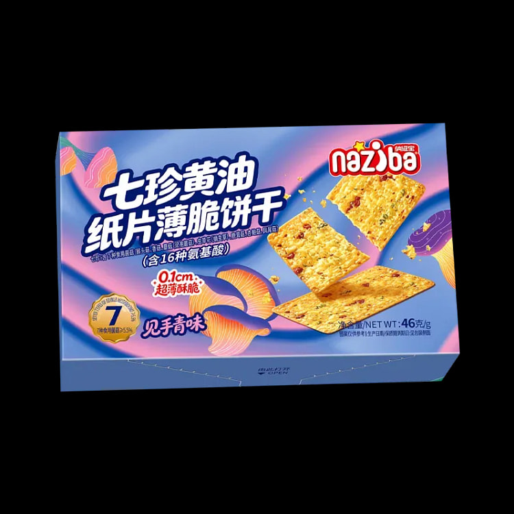 Nazibao Jian Shouqing Qizhen Butter Crisps 46g 46 g