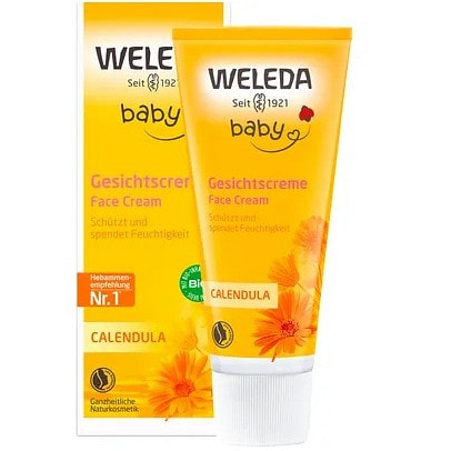 WELEDA 婴儿金盏花面霜 天然化妆品