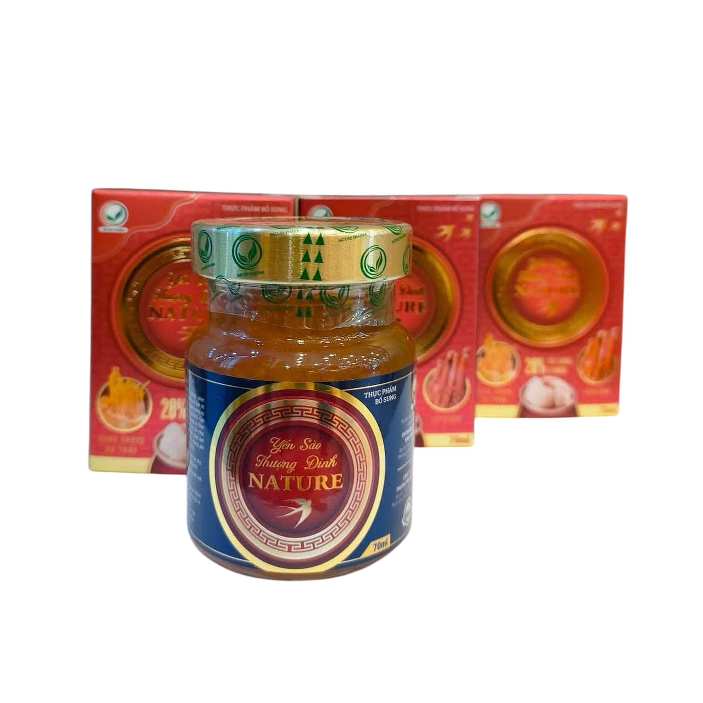 SET OF 5 Premium Nature Bird Nest 28% 70ml/ 1 Jar 70 ml
