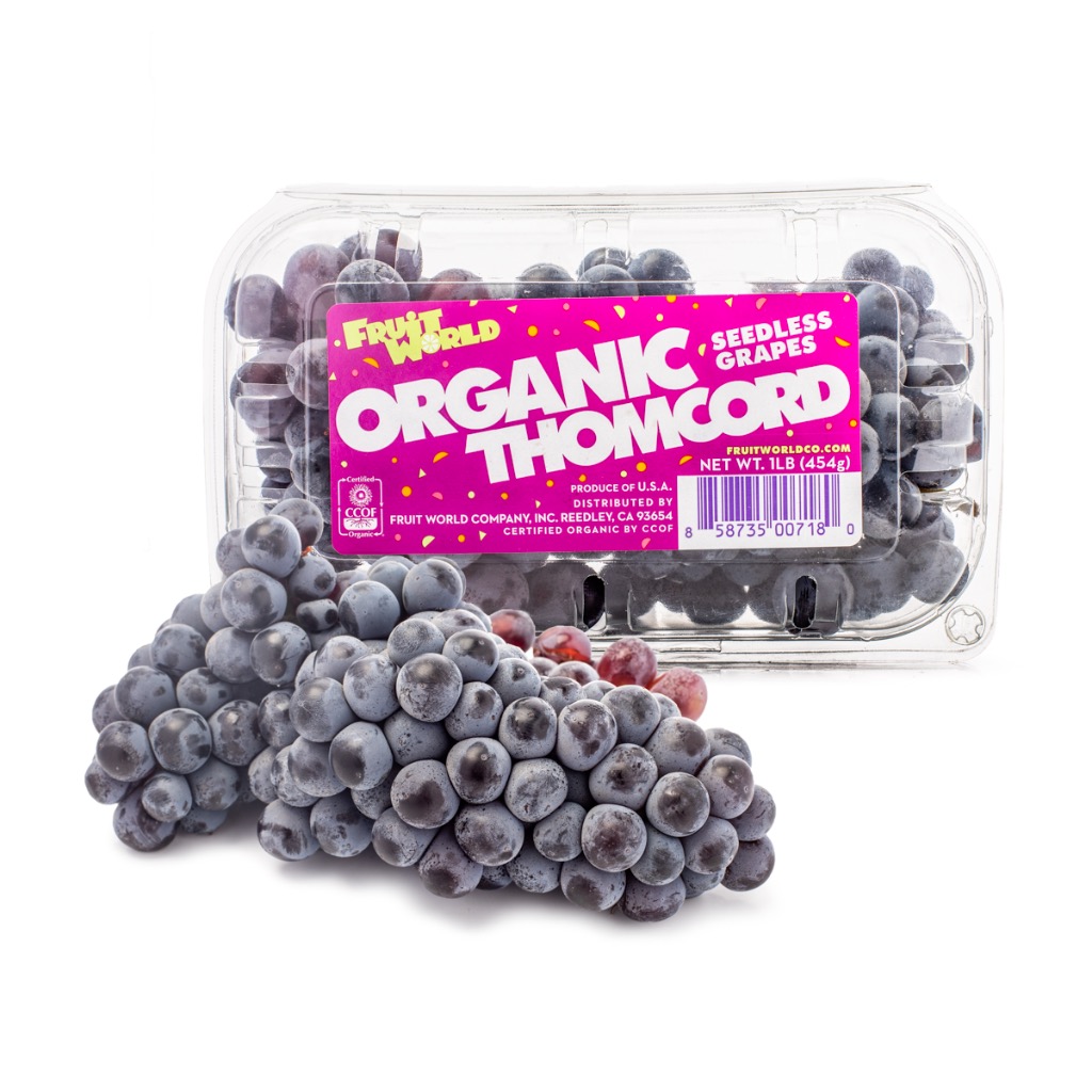Organic Thomcord Grapes Weee!