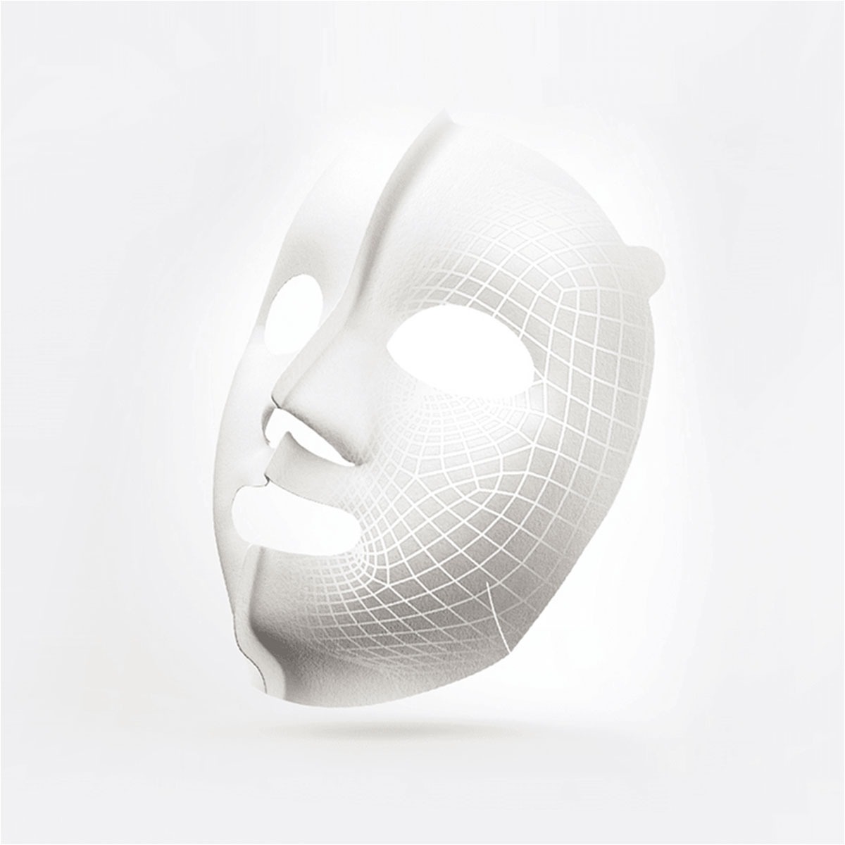 KRACIE Hadabisei 3D Facial Mask Cool Limited 4pcs - Weee!